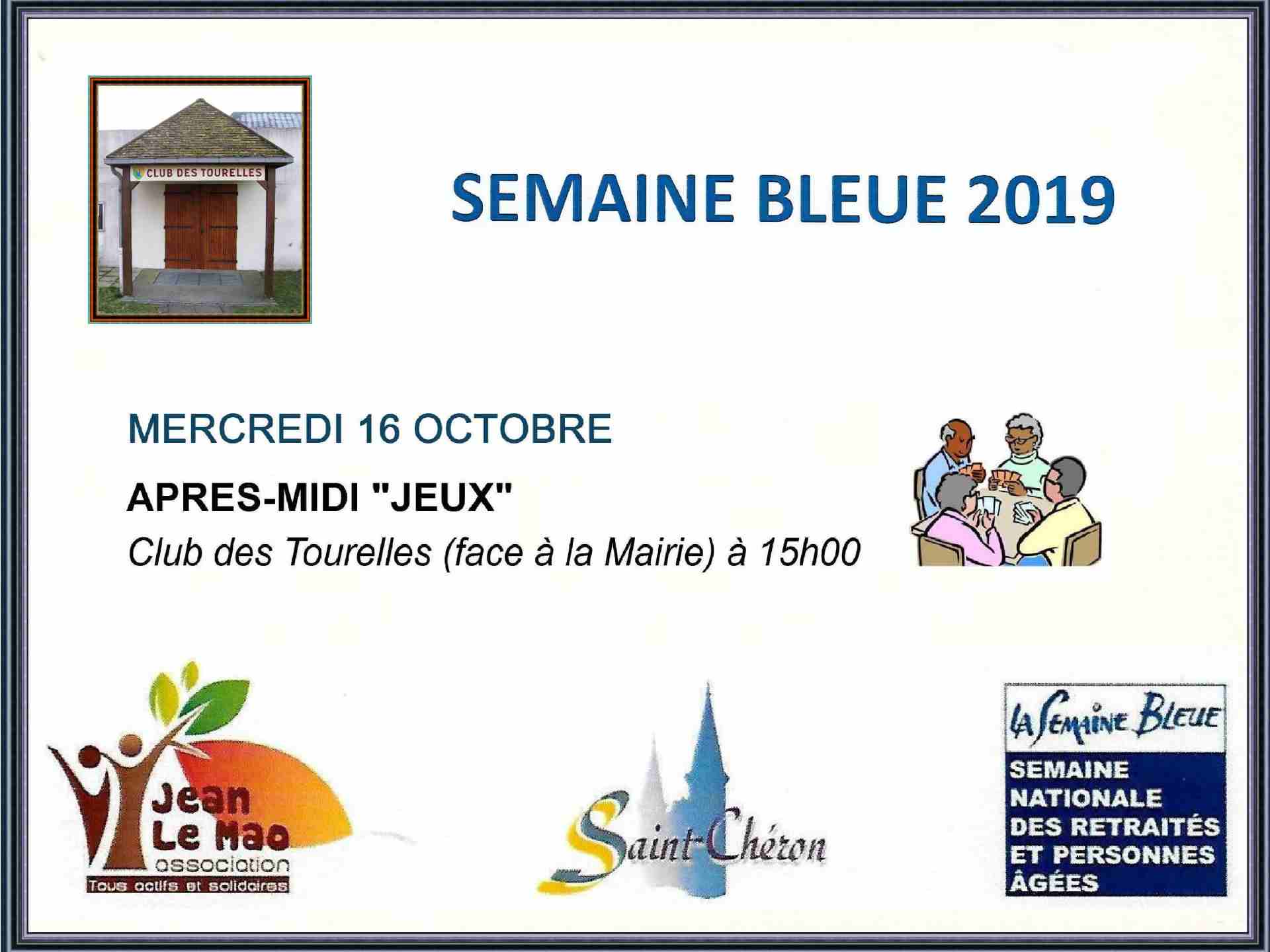 Semaine Bleue 2019 - Les Jeux