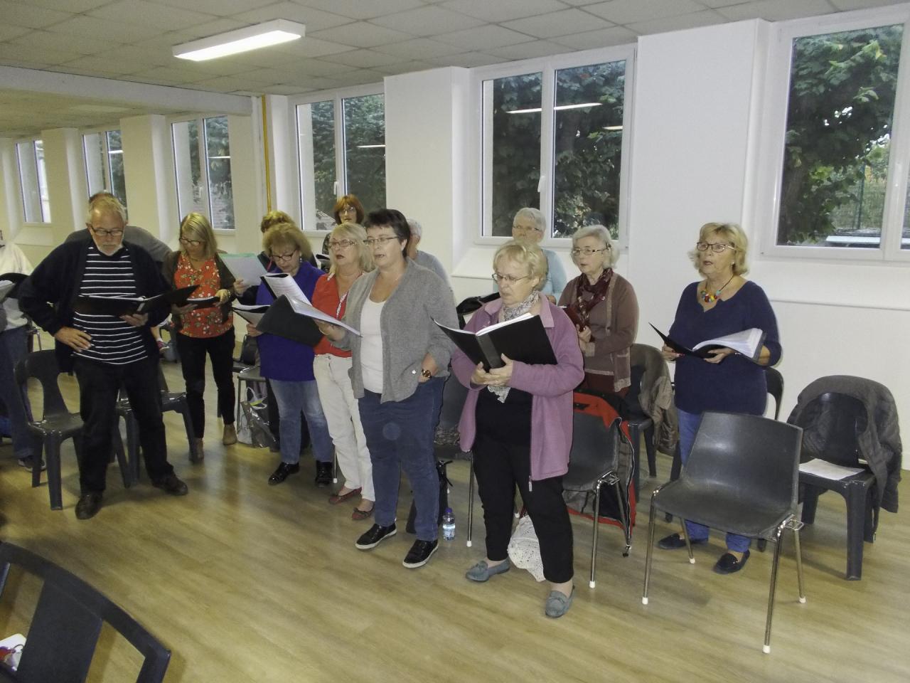 Semaine Bleue 2017 - La Répétition de la Chorale